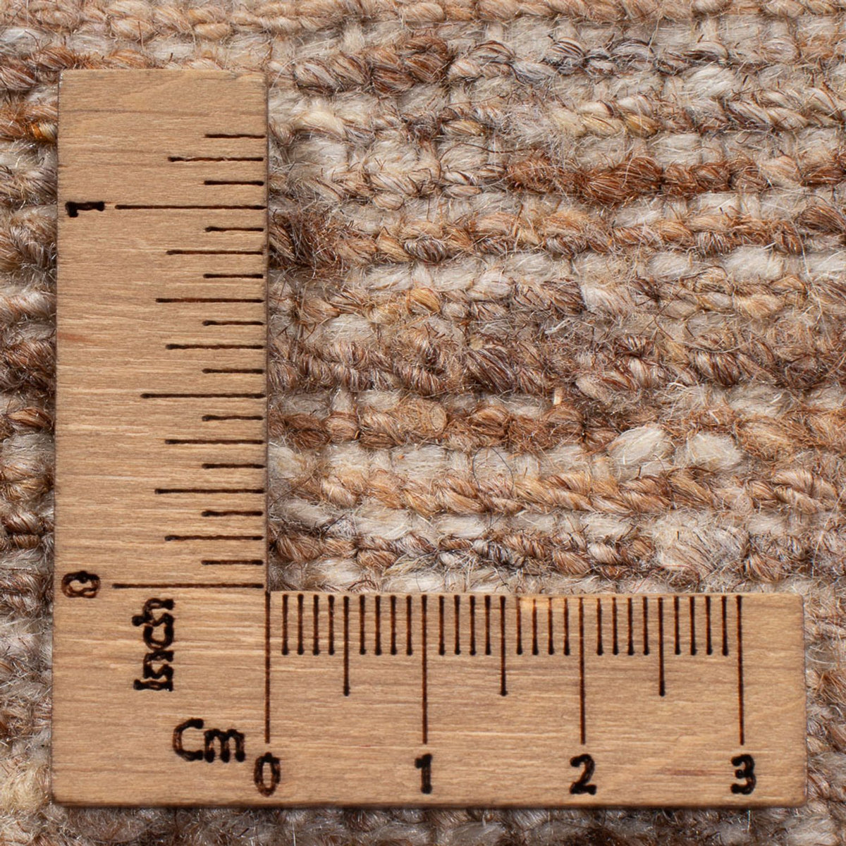 Tapis Gabbeh - Persan - 96 x 62 cm - marron clair