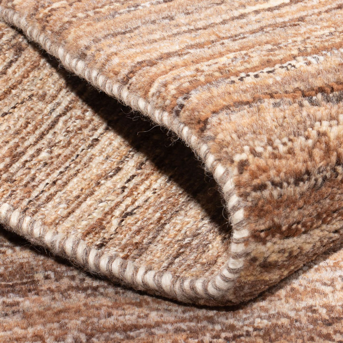 Tapis Gabbeh - Persan - 93 x 55 cm - marron