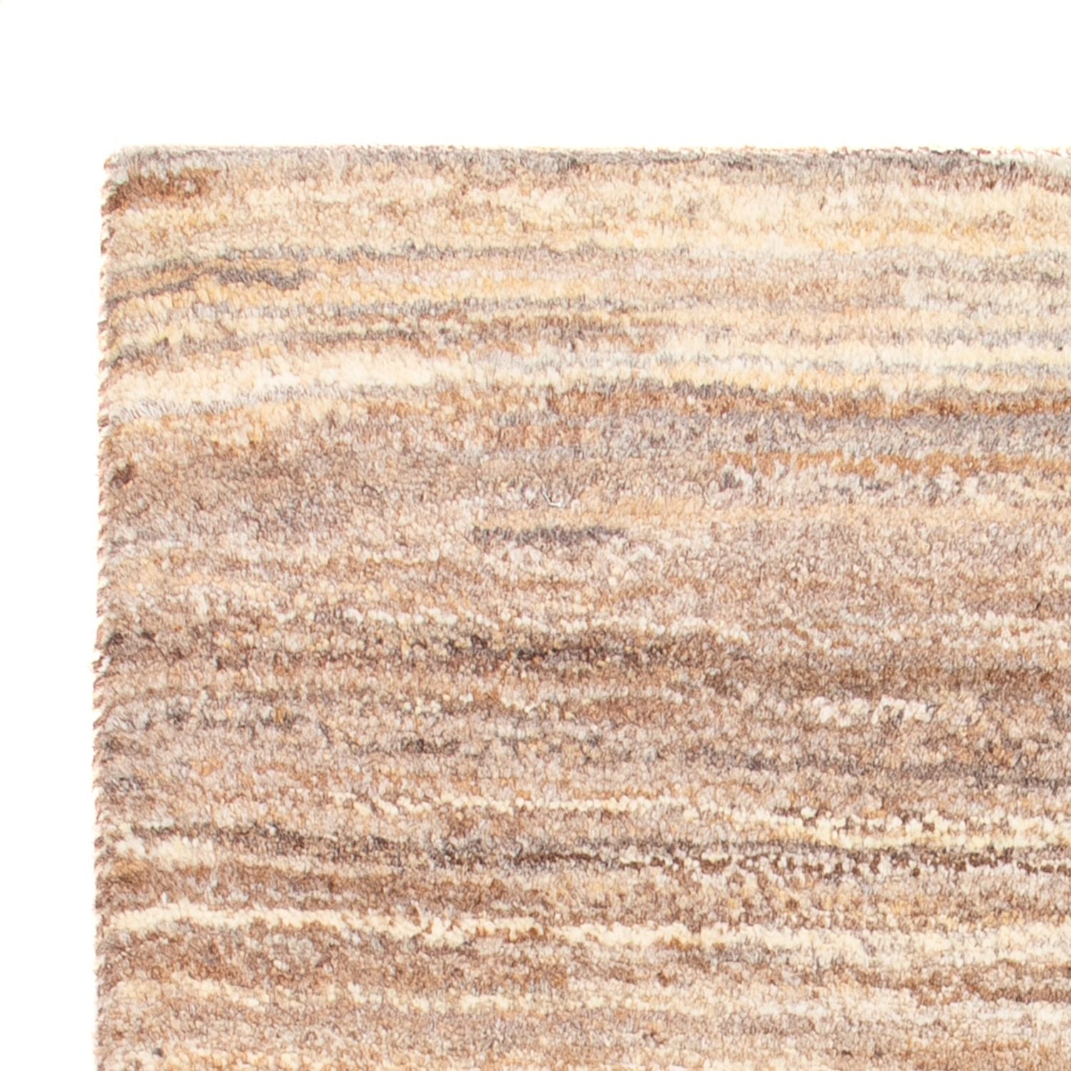 Tapis Gabbeh - Persan - 96 x 60 cm - marron clair