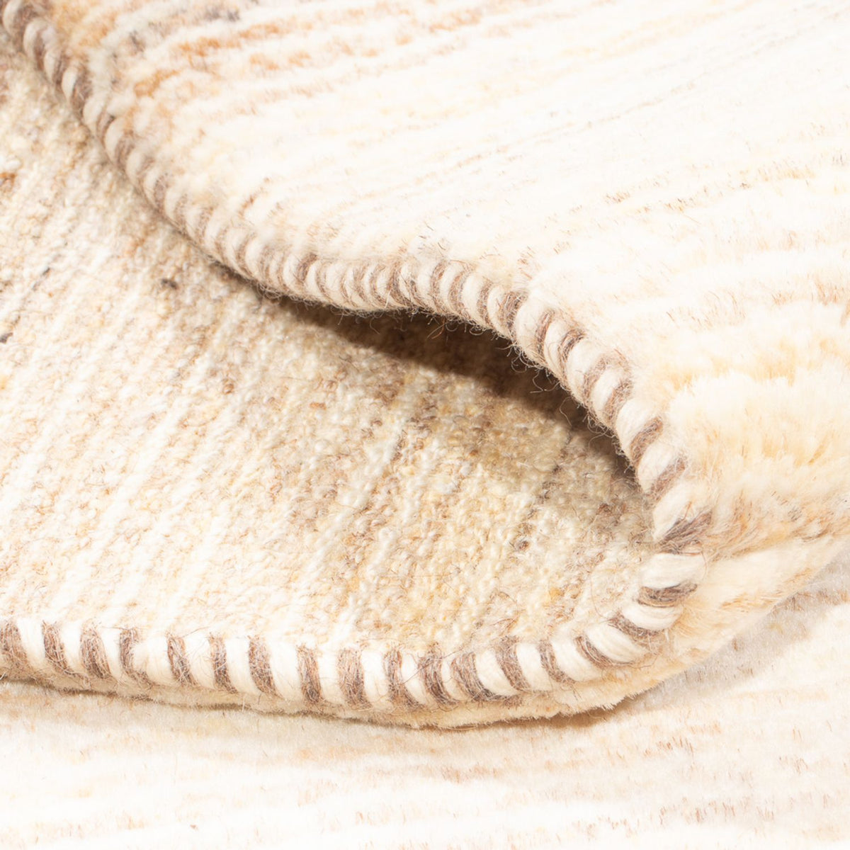 Tapis Gabbeh - Persan - 98 x 62 cm - crème