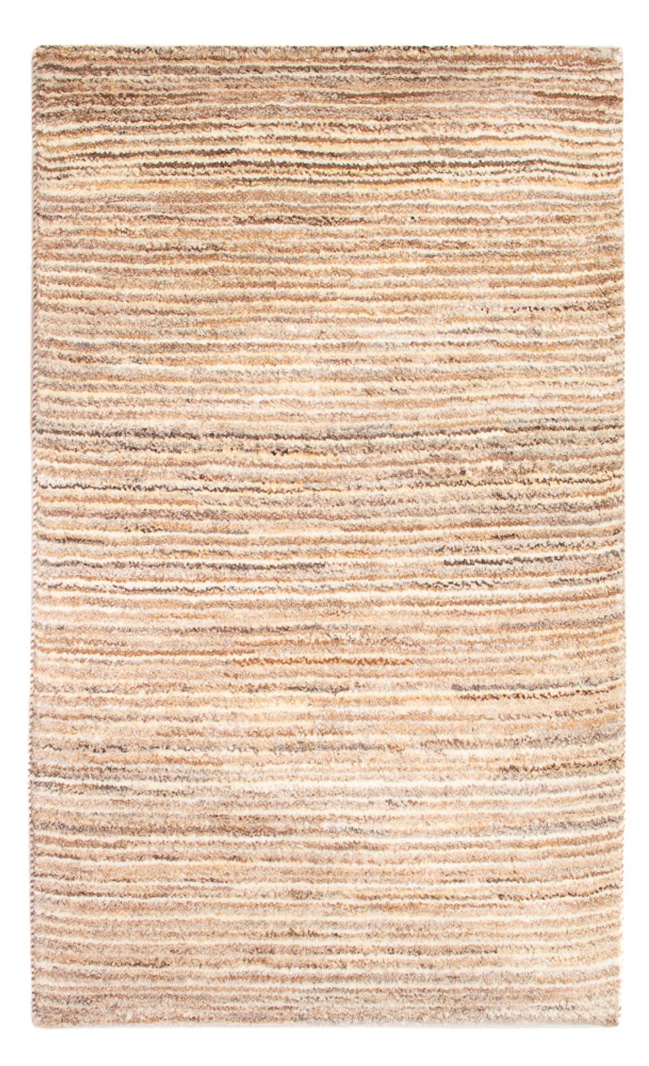 Tapis Gabbeh - Persan - 91 x 58 cm - marron clair
