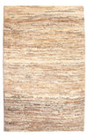 Tapis Gabbeh persan Tapis 62x92cm - Perserteppich Wollteppich - Rectangle / Beige clair / 62 x 92 cm Rectangle