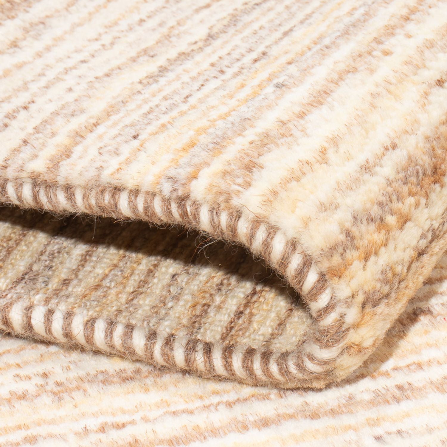 Tapis Gabbeh - Persan - 102 x 62 cm - beige clair
