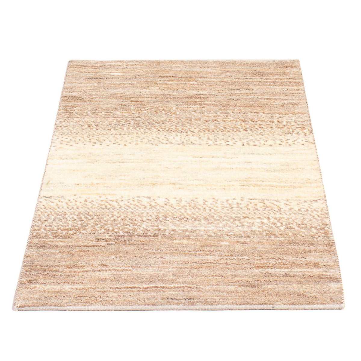 Tapis Gabbeh - Persan - 93 x 58 cm - beige clair