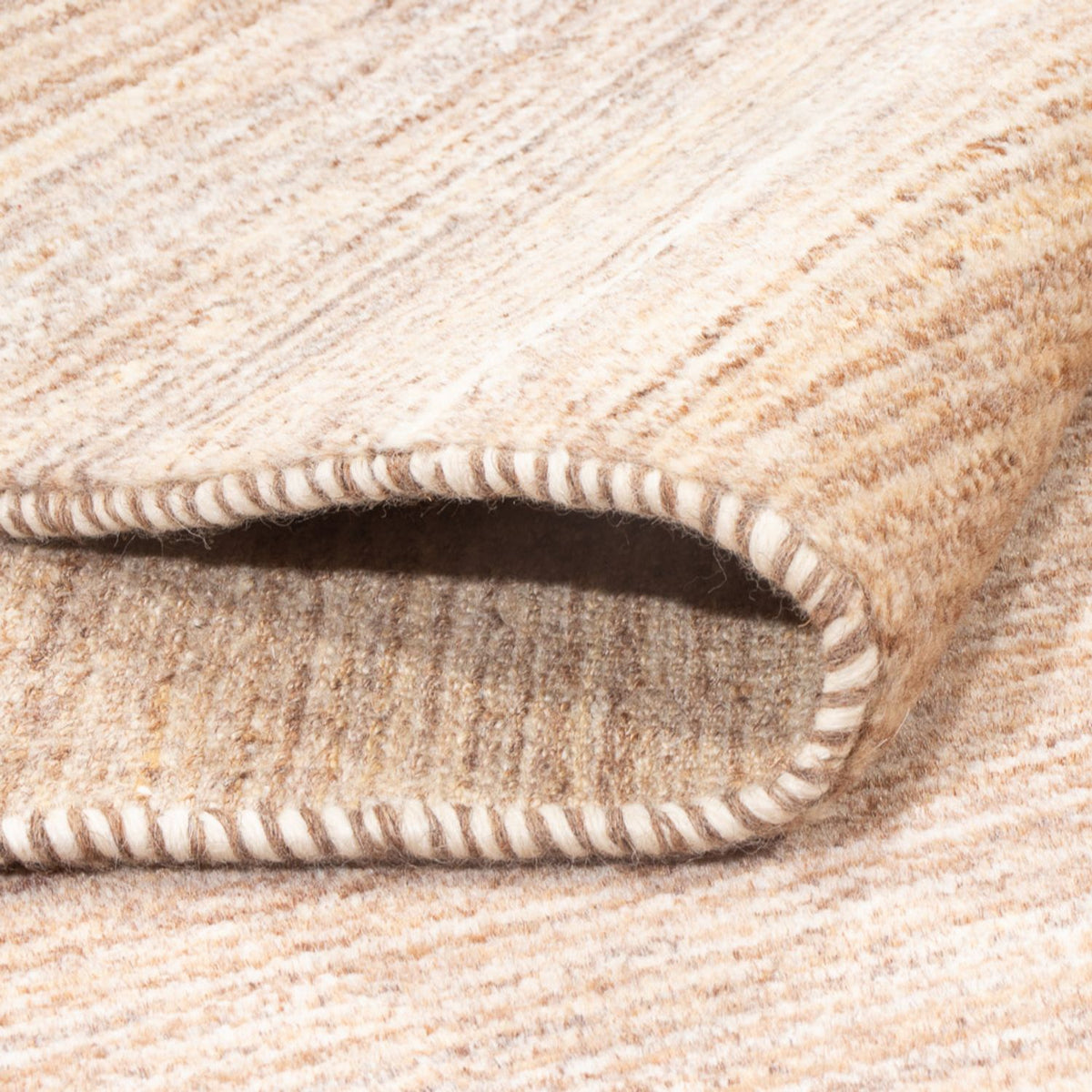 Tapis Gabbeh - Persan - 152 x 100 cm - beige foncé