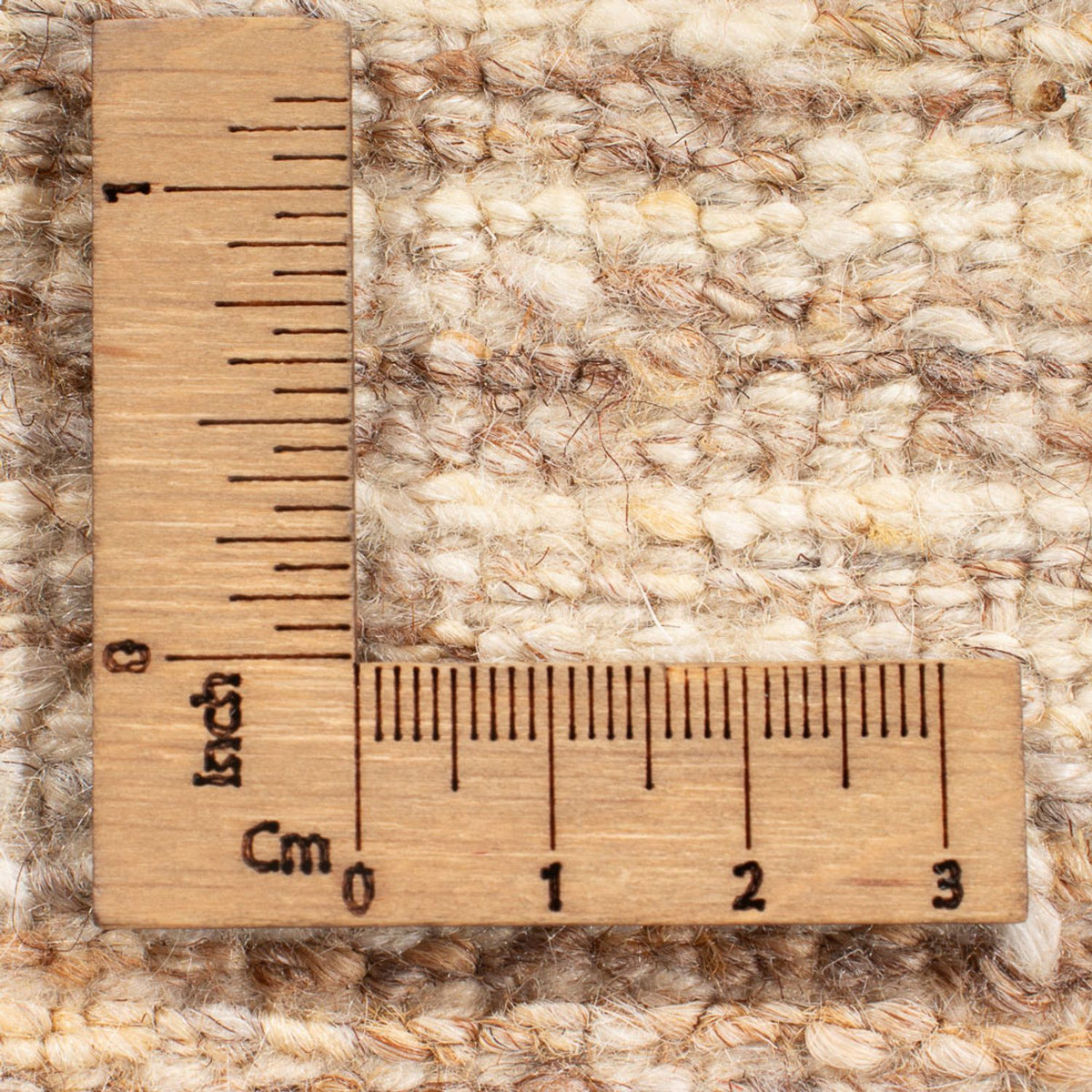 Tapis Gabbeh - Persan - 143 x 94 cm - beige foncé