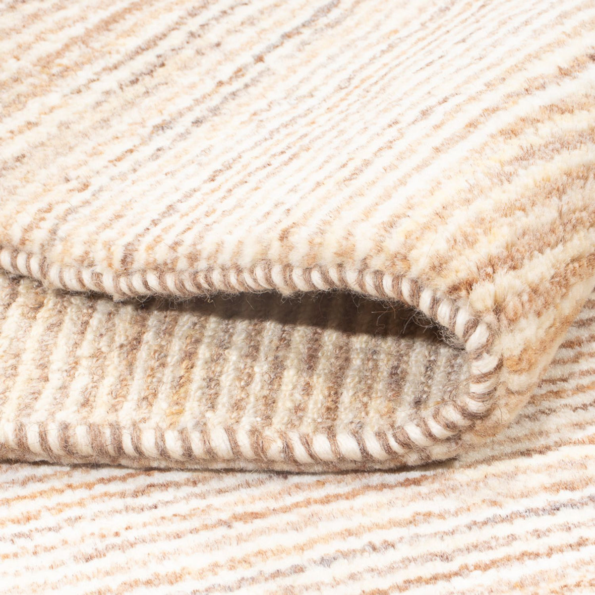 Tapis Gabbeh - Persan - 148 x 102 cm - beige foncé