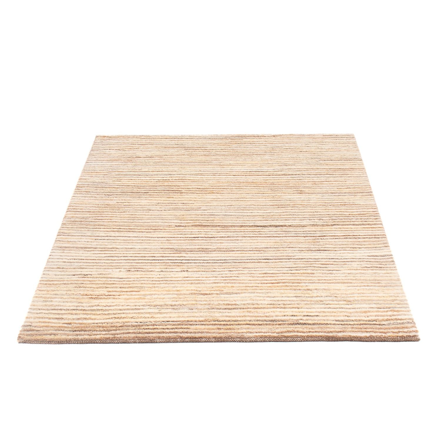 Tapis Gabbeh - Persan - 144 x 98 cm - beige foncé