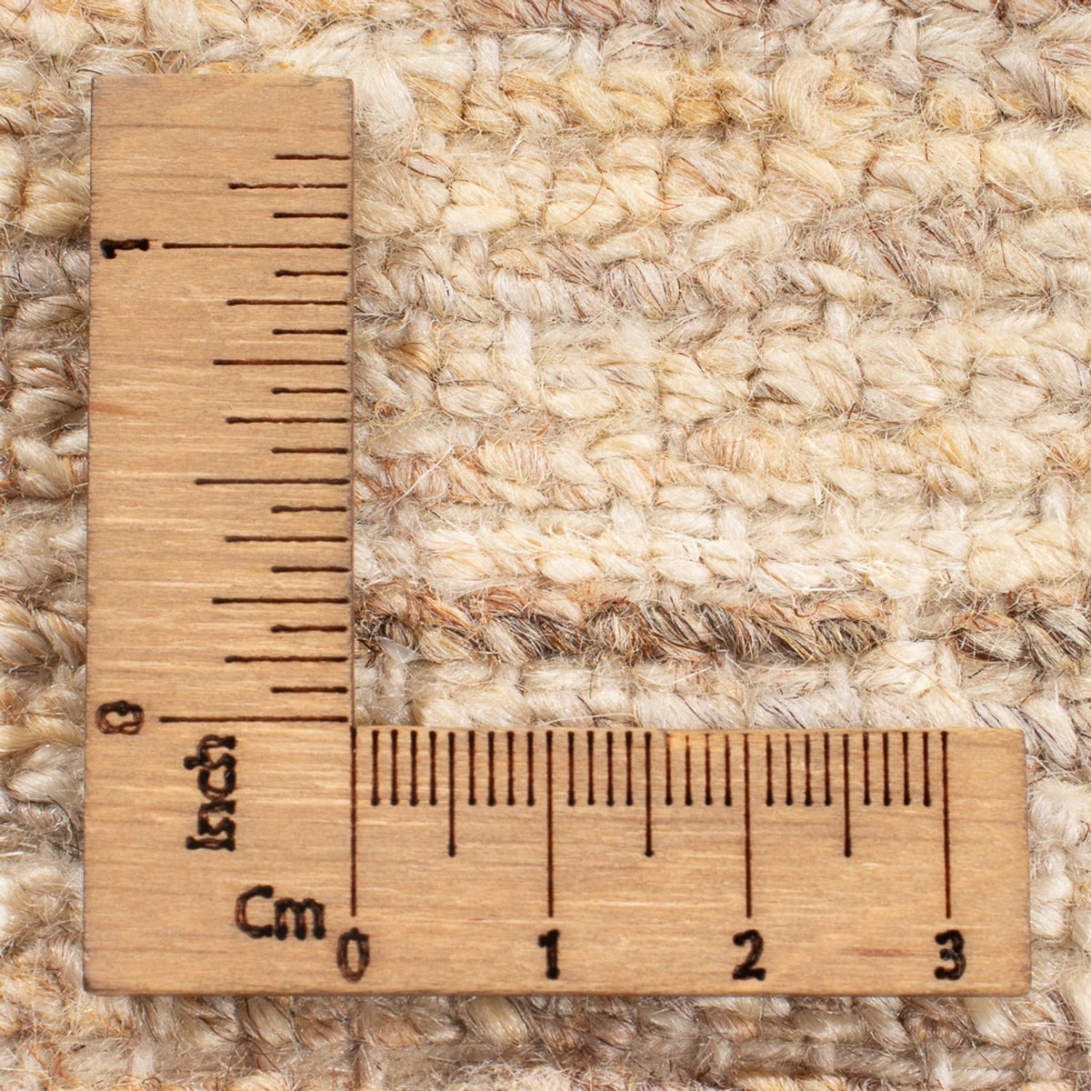 Tapis Gabbeh - Persan - 144 x 98 cm - beige foncé