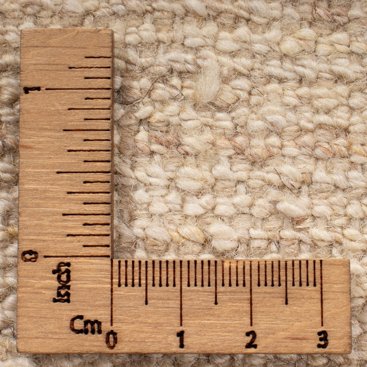 Tapis Gabbeh - Persan - 226 x 174 cm - beige clair