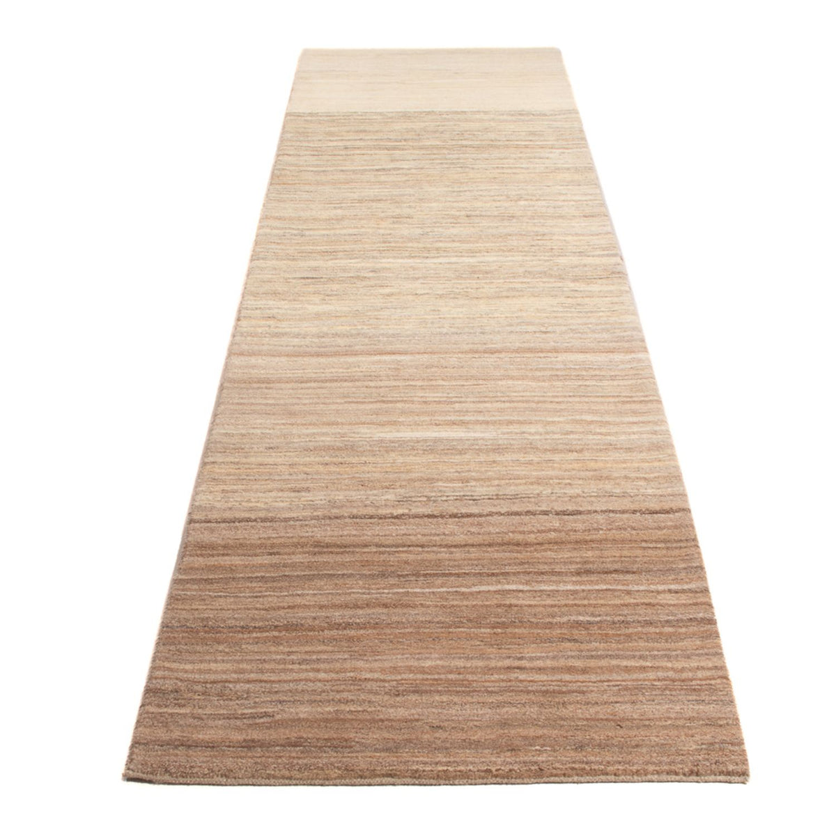 Tapis de couloir Tapis Gabbeh - Persan - 334 x 87 cm - naturel