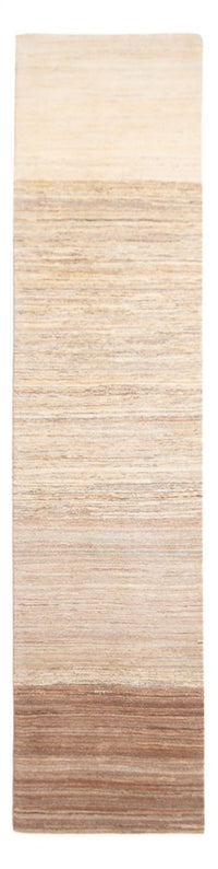 Tapis de couloir Tapis Gabbeh - Persan - 332 x 75 cm - naturel