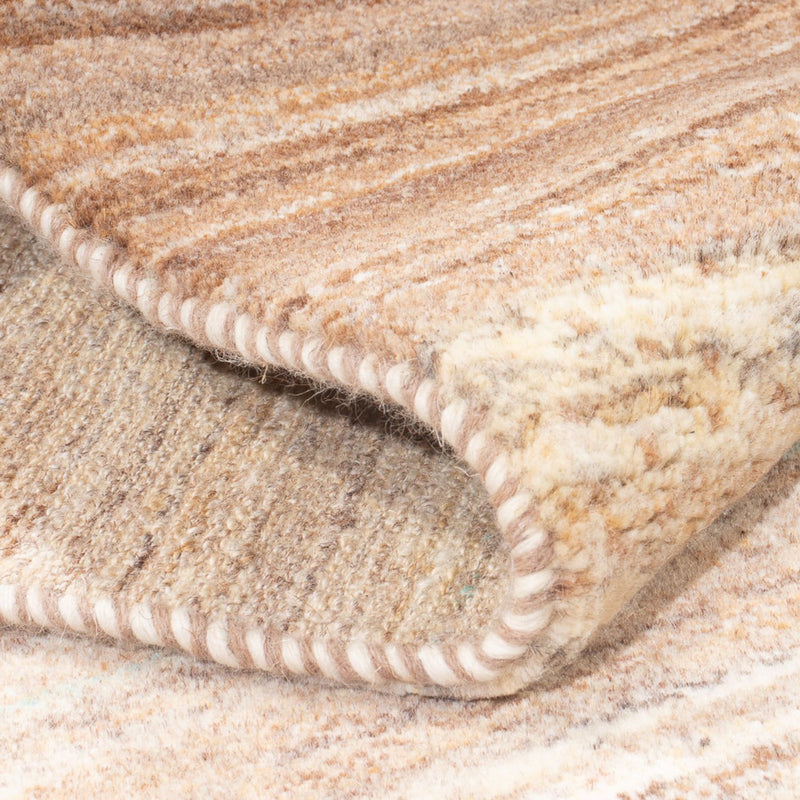 Tapis de couloir Tapis Gabbeh - Persan - 332 x 75 cm - naturel