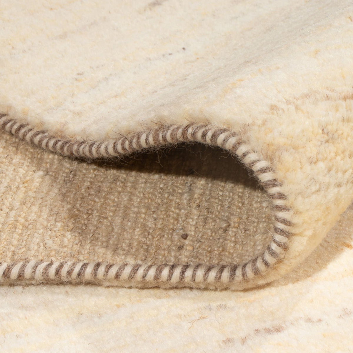 Tapis Gabbeh - Persan - 231 x 174 cm - beige clair