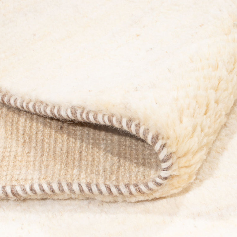 Tapis Gabbeh - Persan - 200 x 148 cm - blanc