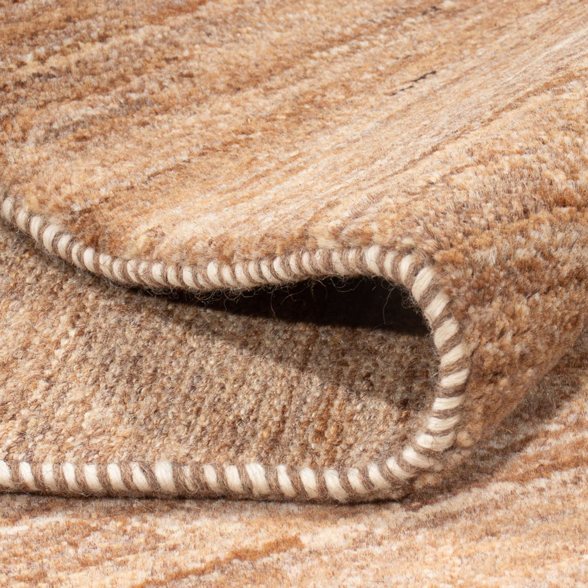 Tapis Gabbeh - Persan - 242 x 170 cm - marron