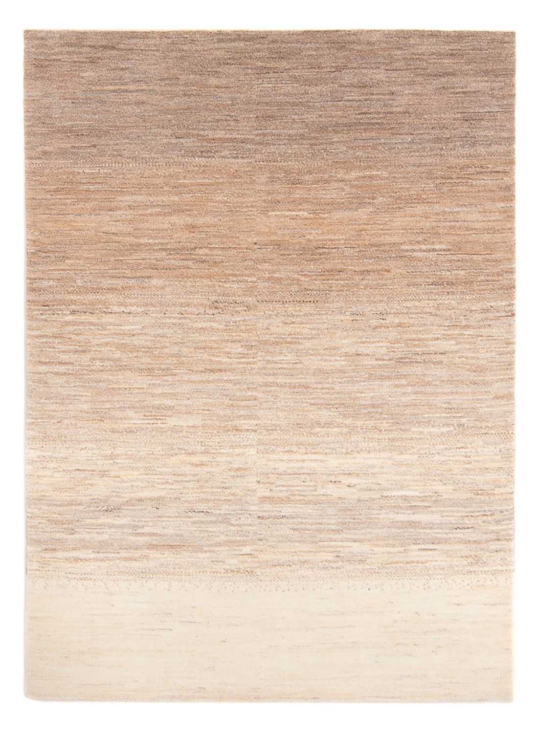 Tapis Gabbeh - Persan - 237 x 160 cm - blanc naturel