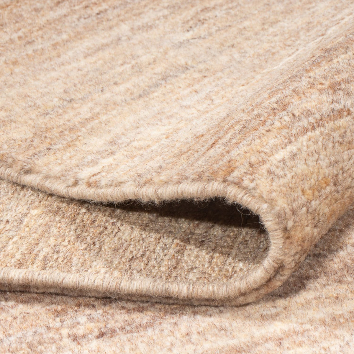 Tapis Gabbeh - Persan - 242 x 159 cm - marron clair