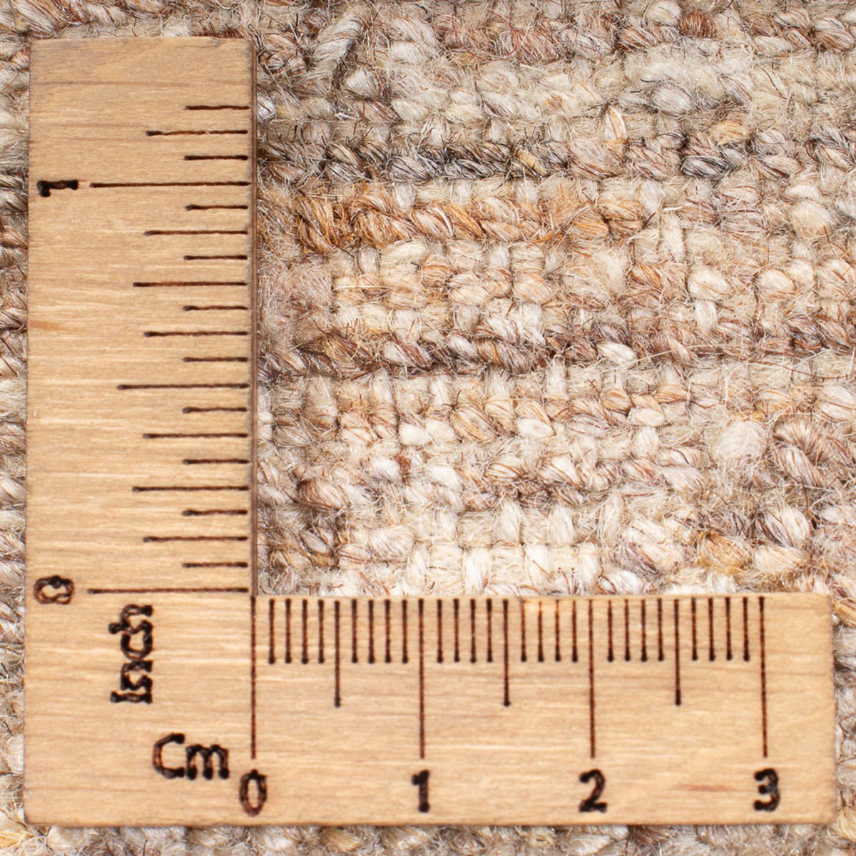 Tapis Gabbeh - Persan - 184 x 148 cm - beige foncé