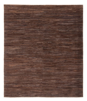 Tapis Gabbeh - Persan - 192 x 158 cm - marron foncé