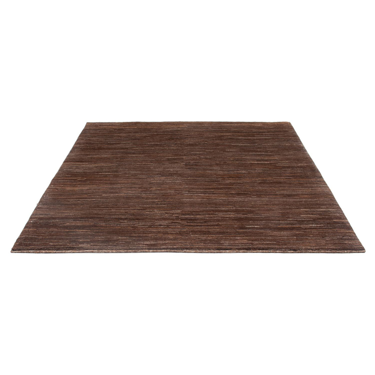 Tapis Gabbeh - Persan - 192 x 158 cm - marron foncé