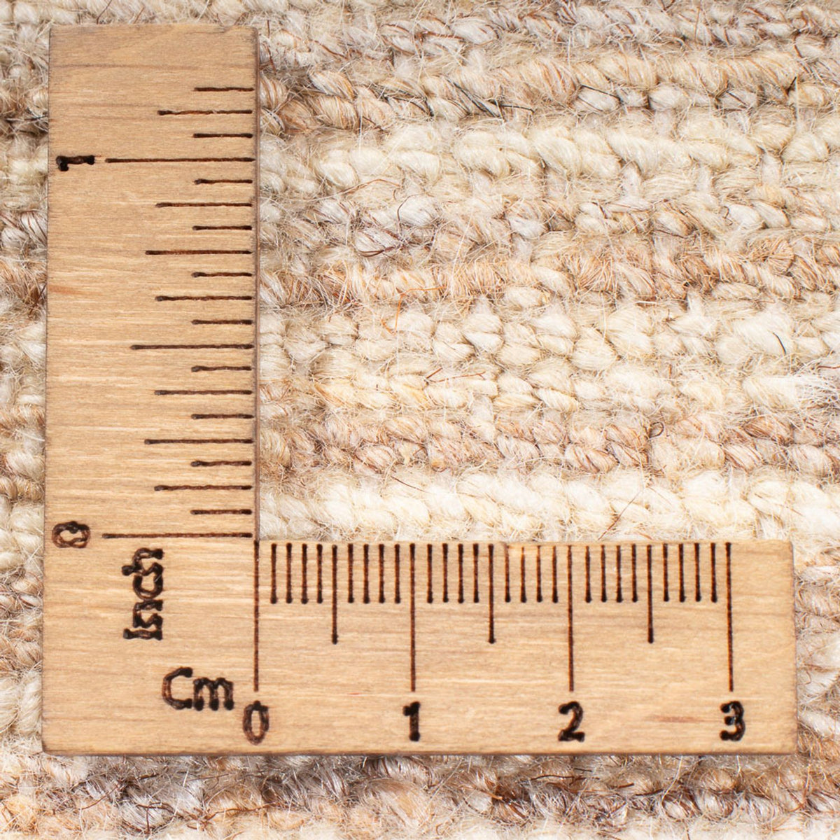 Tapis Gabbeh - Persan - 204 x 152 cm - beige foncé