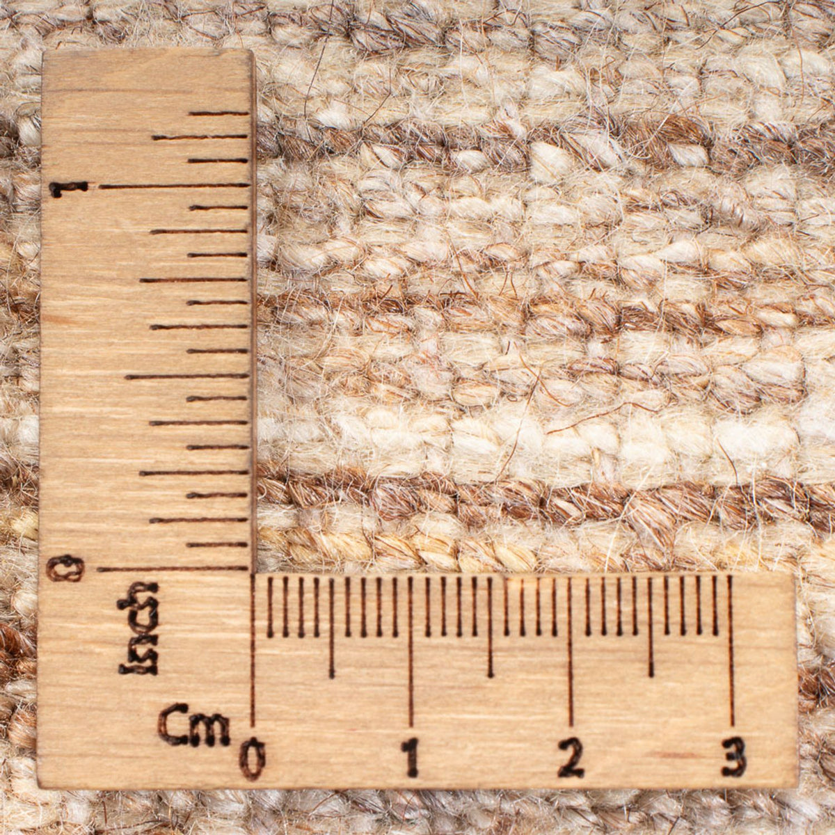 Tapis Gabbeh - Persan - 198 x 146 cm - beige foncé
