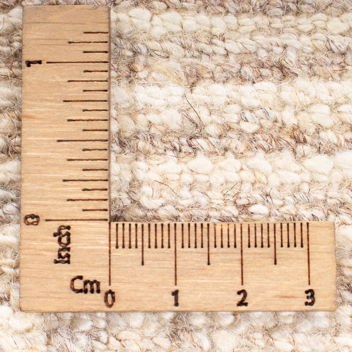 Tapis Gabbeh - Persan carré  - 157 x 140 cm - beige