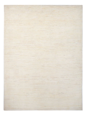Tapis Gabbeh - Persan - 234 x 171 cm - blanc naturel