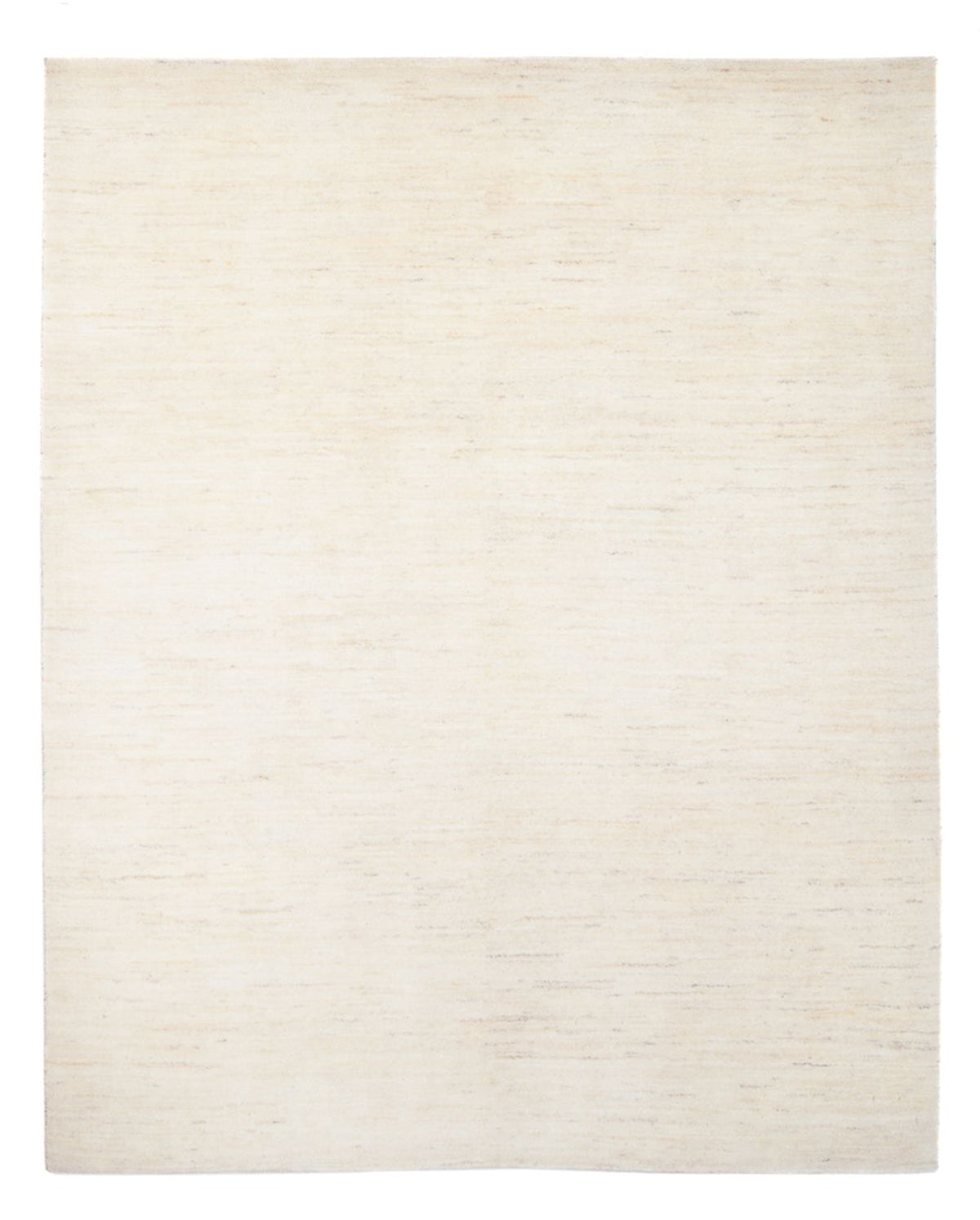 Tapis Gabbeh - Persan - 232 x 174 cm - blanc naturel