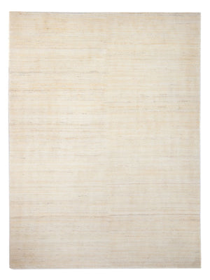 Tapis Gabbeh - Persan - 242 x 182 cm - blanc naturel
