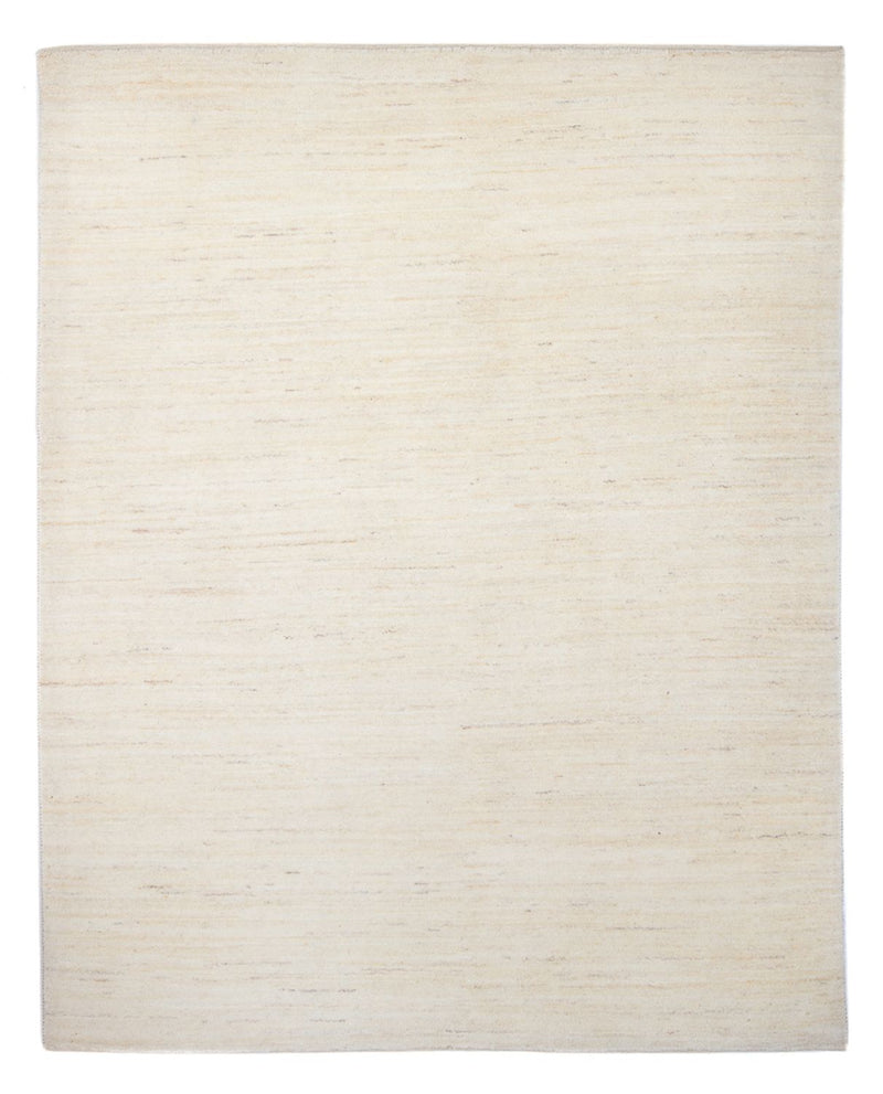 Tapis Gabbeh - Persan - 230 x 170 cm - blanc naturel