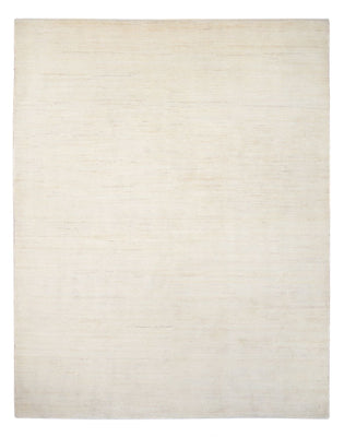 Tapis Gabbeh - Persan - 240 x 175 cm - blanc naturel