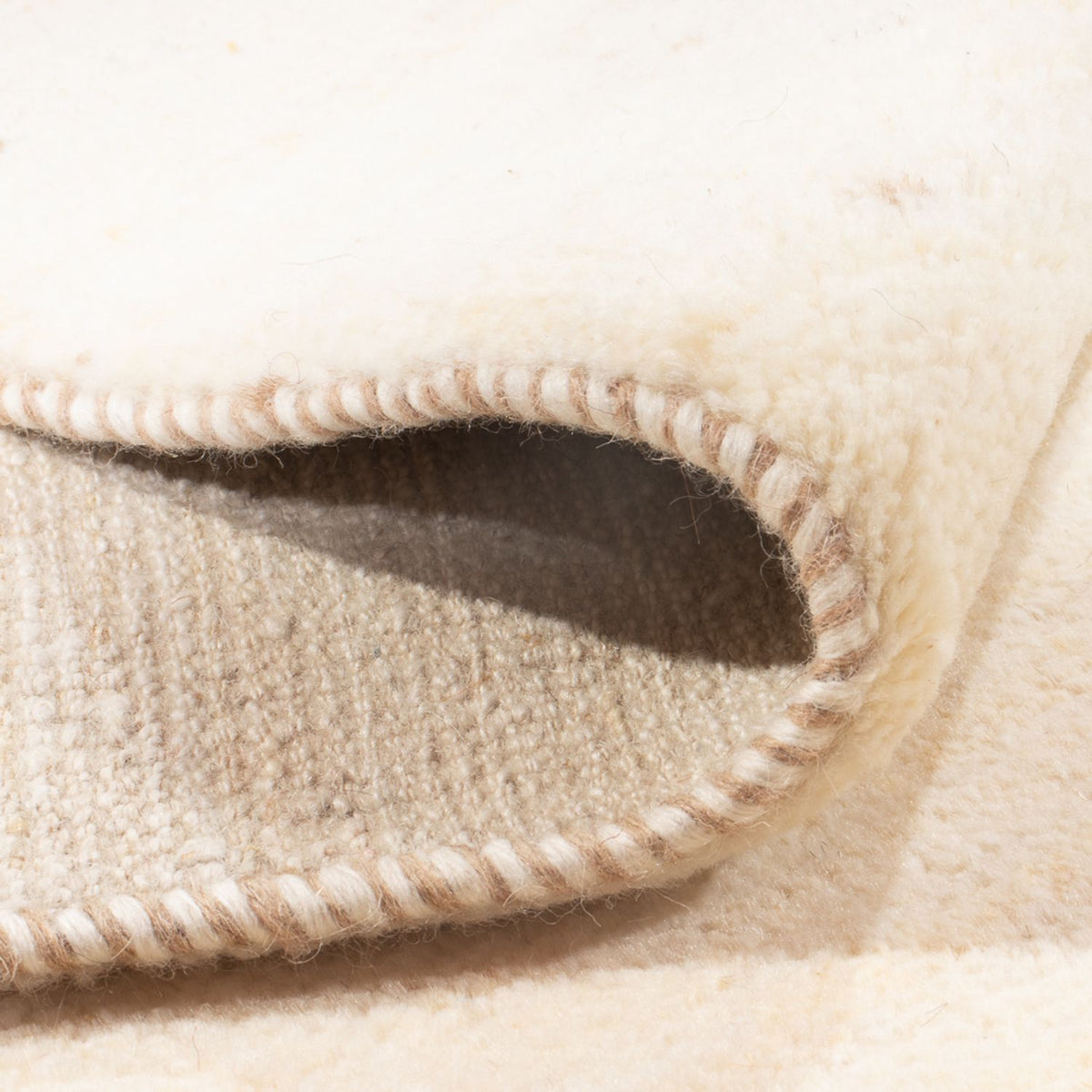 Tapis Gabbeh - Persan - 303 x 213 cm - blanc