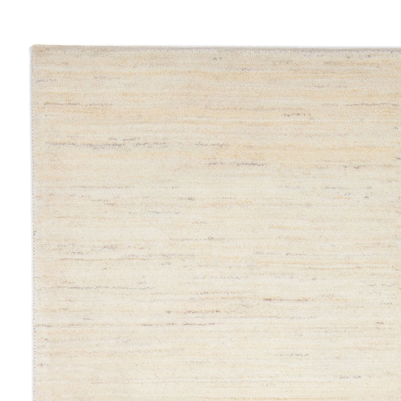 Tapis Gabbeh - Persan - 243 x 172 cm - blanc naturel