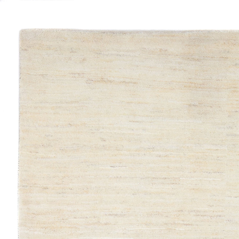Tapis Gabbeh - Persan - 247 x 178 cm - blanc naturel