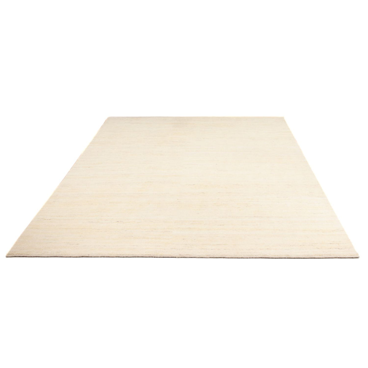 Tapis Gabbeh - Persan - 247 x 178 cm - blanc naturel