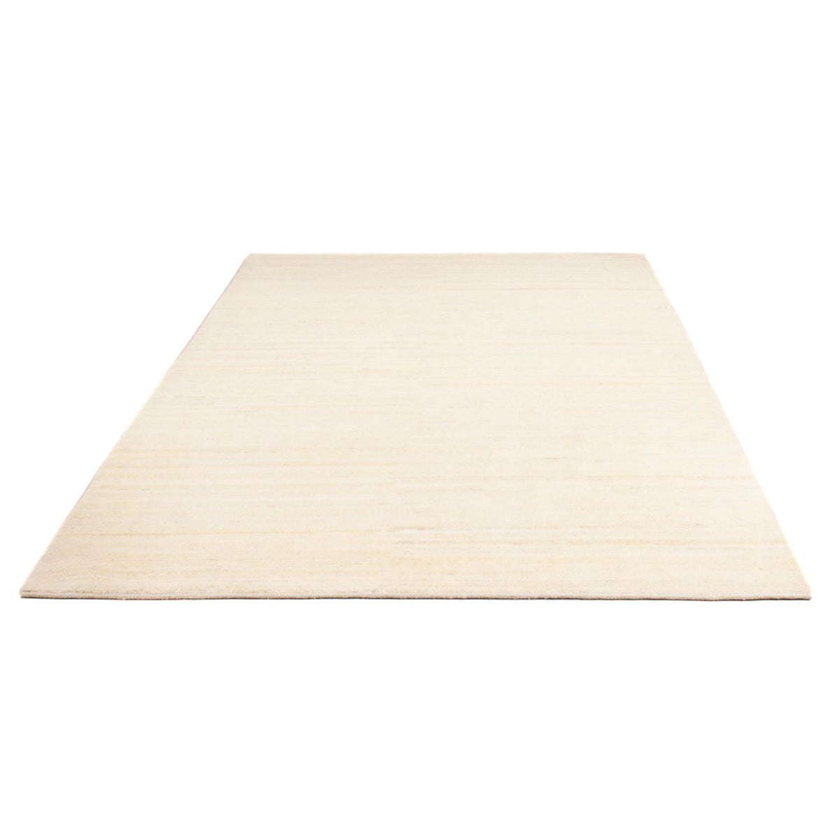 Tapis Gabbeh - Persan - 260 x 167 cm - blanc naturel