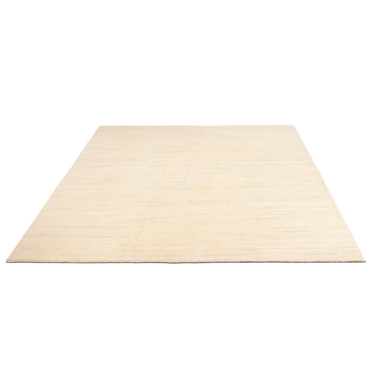 Tapis Gabbeh - Persan - 221 x 166 cm - blanc naturel