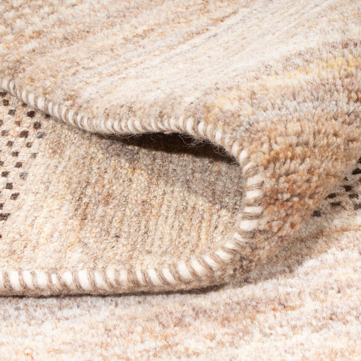 Tapis Gabbeh - Persan - 200 x 158 cm - multicolore