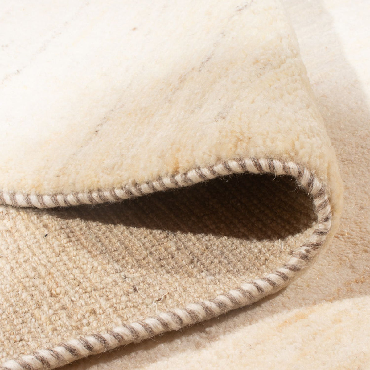 Tapis Gabbeh - Persan - 300 x 222 cm - beige clair