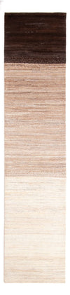 Tapis Gabbeh persan Tapis 78x342cm - Perserteppich Wollteppich - Tapis de couloir / Naturel / 78 x 342 cm Tapis de couloir
