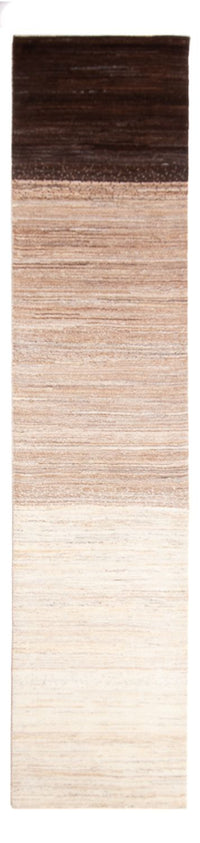 Tapis de couloir Tapis Gabbeh - Persan - 342 x 78 cm - naturel