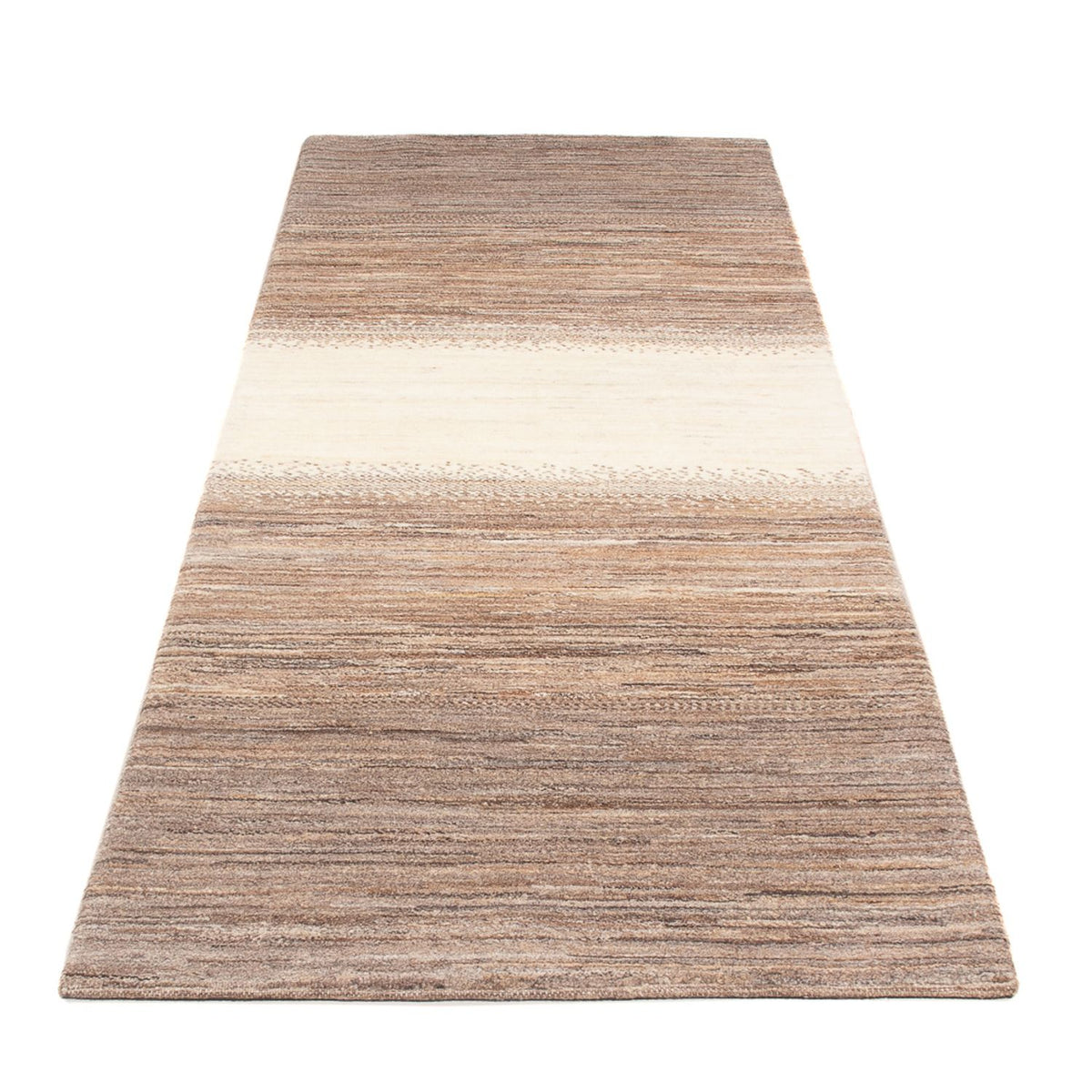 Tapis de couloir Tapis Gabbeh - Persan - 247 x 87 cm - naturel