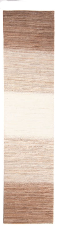 Tapis de couloir Tapis Gabbeh - Persan - 335 x 74 cm - naturel