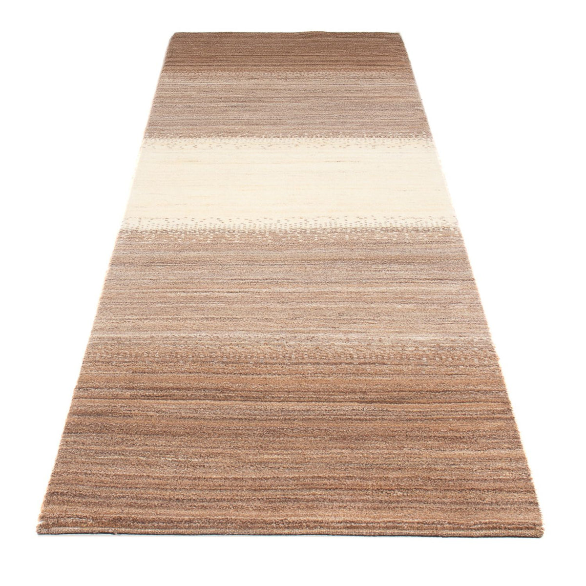 Tapis de couloir Tapis Gabbeh - Persan - 283 x 81 cm - naturel