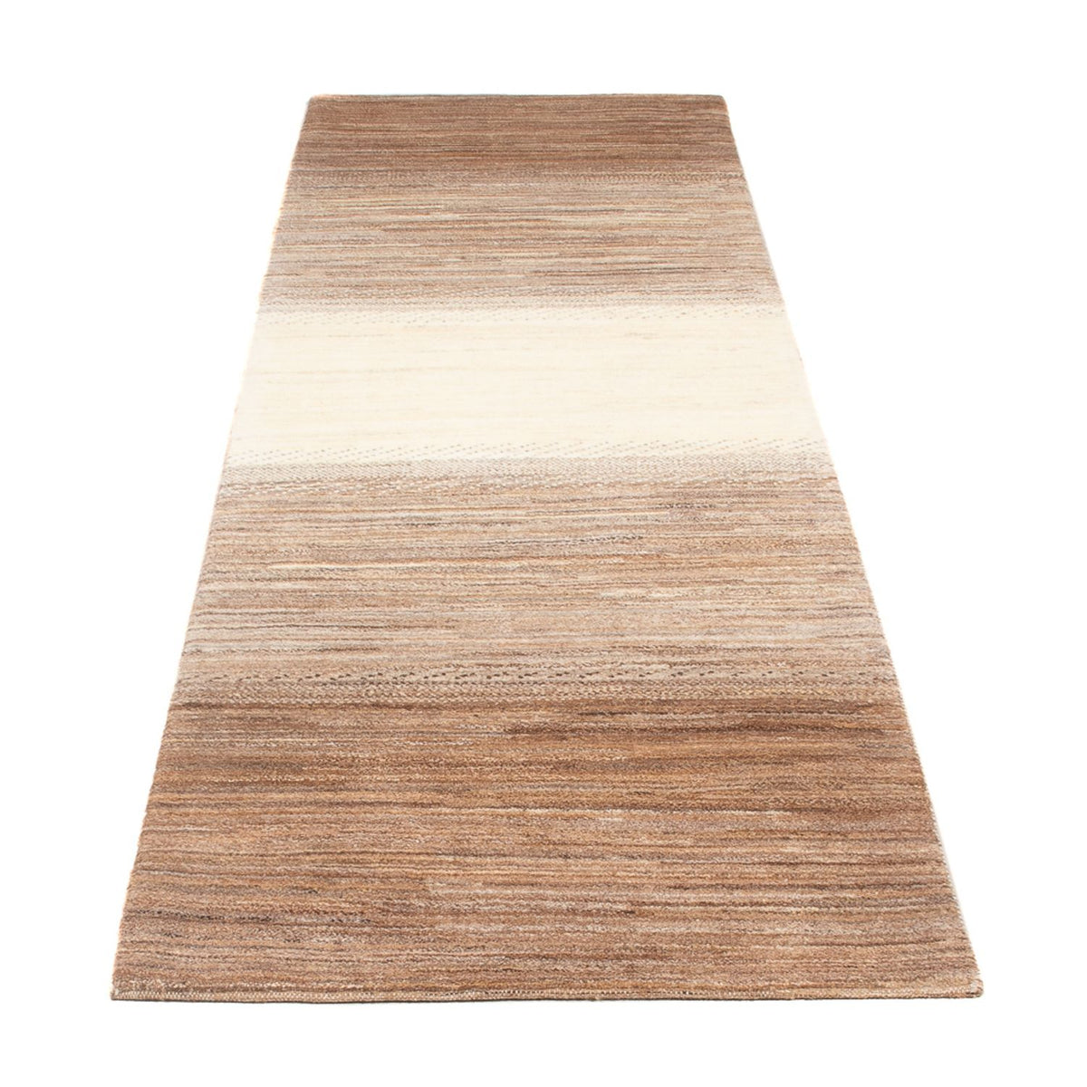 Tapis de couloir Tapis Gabbeh - Persan - 278 x 83 cm - naturel