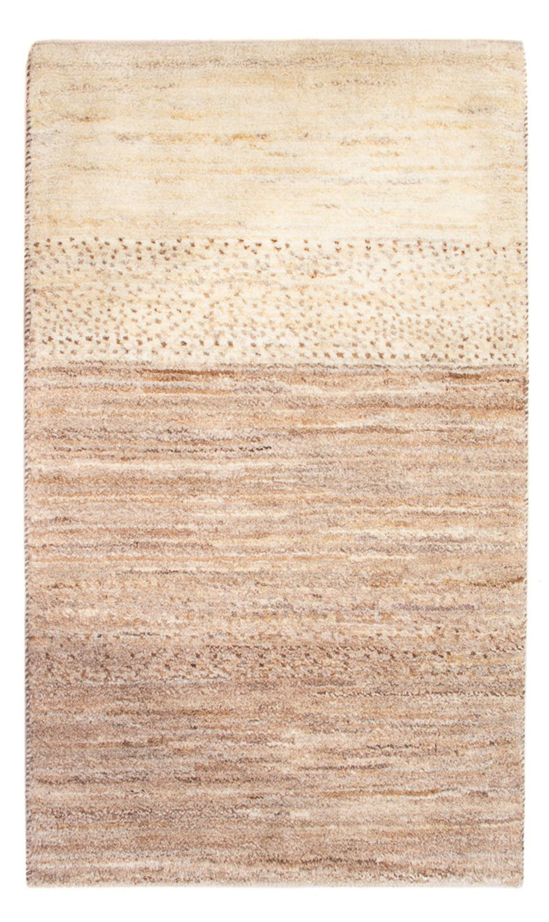 Tapis Gabbeh - Persan - 97 x 59 cm - beige clair