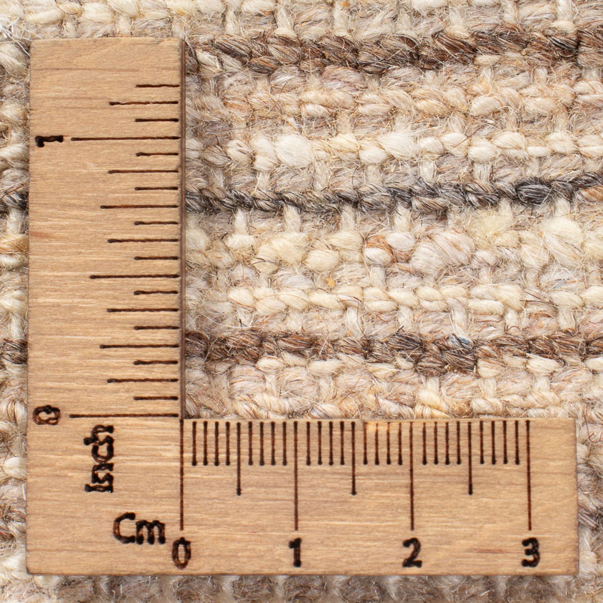 Tapis Gabbeh - Persan - 93 x 62 cm - beige clair