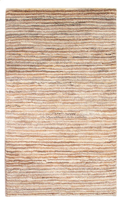Tapis Gabbeh - Persan - 92 x 57 cm - beige clair